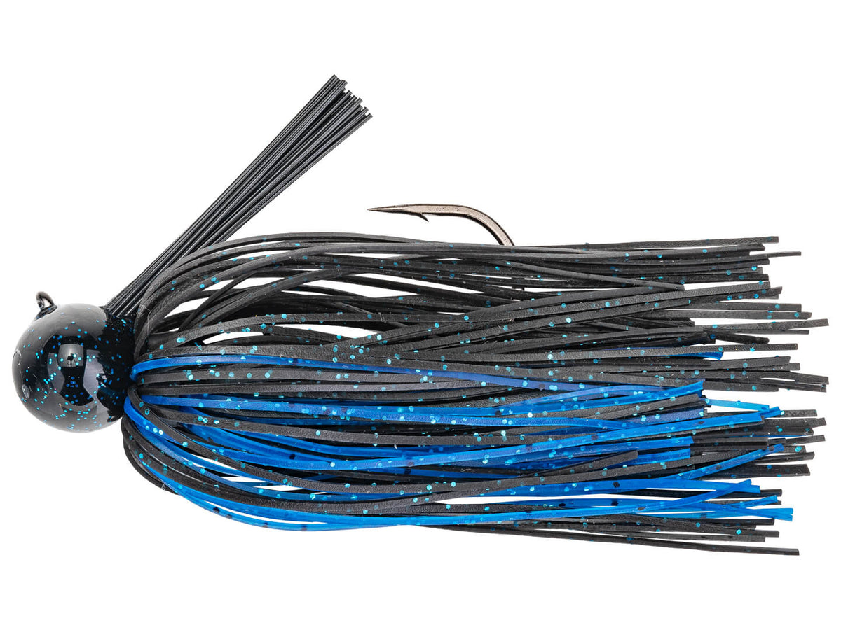 Strike King Tour Grade Football Jig, Black Blue