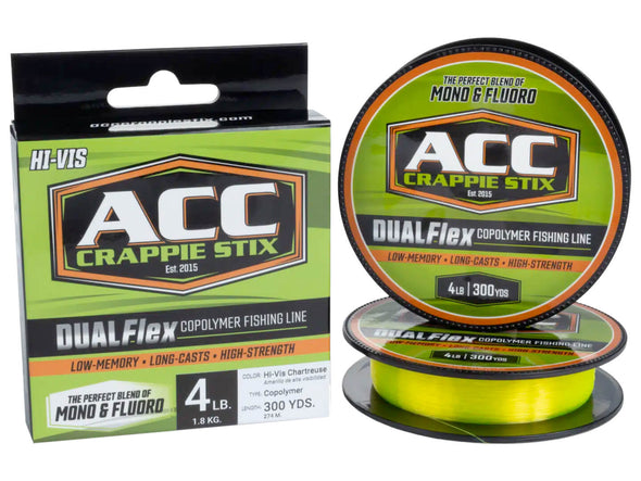 ACC Crappie Stix DUALFlex Copolymer Line