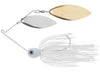 Accent Jacob Wheeler Double Crossbone Spinnerbait Pearl White