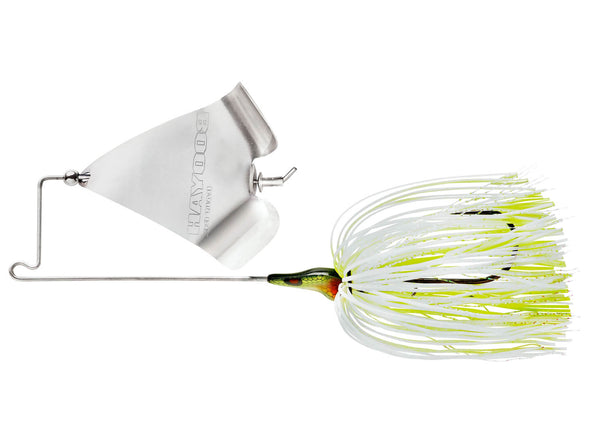 Booyah Squelcher Buzzbait White Chartreuse