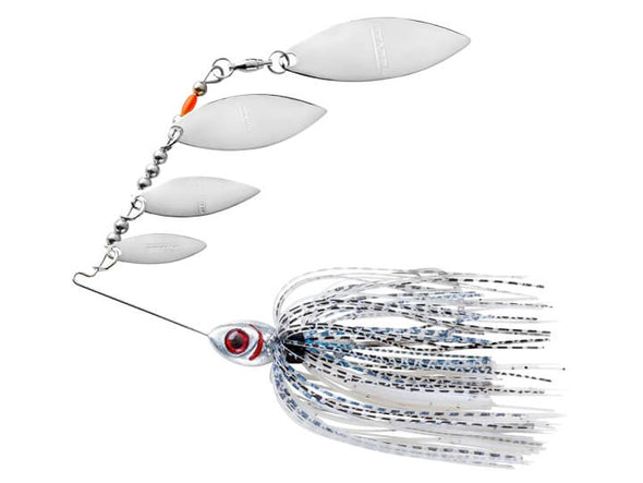 Booyah Super Shad Spinnerbait Purple Glimmer Shad