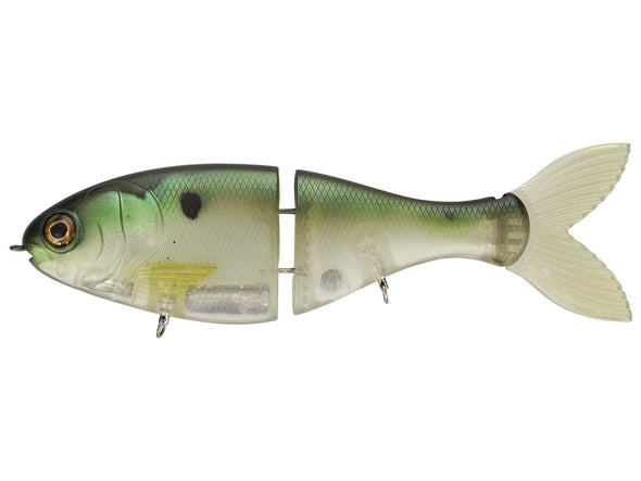 Bucca Trick Shad Glide Bait Green Gizzard