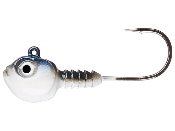 Dirty Jigs Guppy Swimbait Jig Head Blue Shad