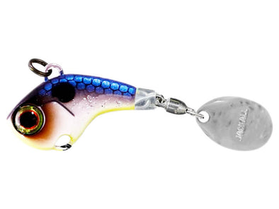 Jackall Deracoup Tail Spinner Clear Shad