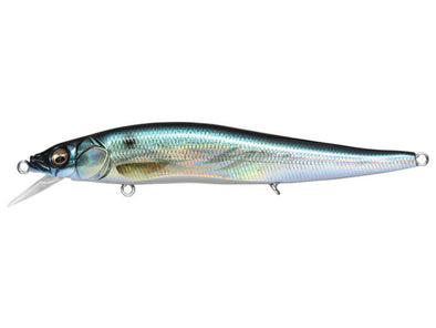 Megabass 110 FX Jerkbait GG Threadfin Shad