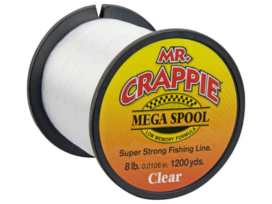 Mr. Crappie Monofilament Line Clear