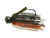 Picasso Lures Wart Head Football Jig Green Pumpkin Amber Red