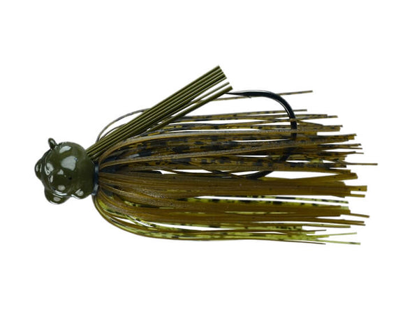 Picasso Lures Wart Head Football Jig Green Pumpkin Tiger Chartreuse