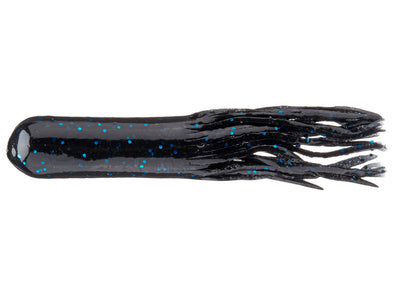 Secret Lures Big Dummy Stupid Tube Black Blue Flake