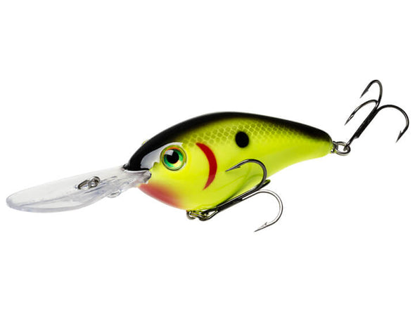 Strike King Pro Model 5XD Chartreuse Black Back