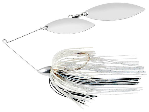 War Eagle Nickel Wire Screamin Eagle Double Willow Silver Shiner Spinnerbait