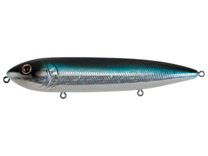 Berkley J-Walker 100 Topwater Fishing Lure, Blue Bullet, 1/2 oz 