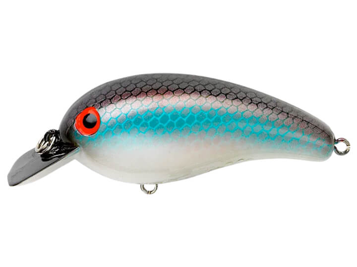 Cotton Cordell Crazy Shad Spinning Topwater Fishing Lure, 3 Inch, 3/8 Ounce  Bluegill