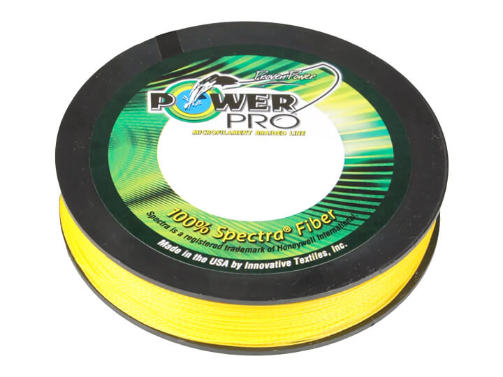 Power Pro Braided Line Hi-Vis Yellow 30lb - 150yd