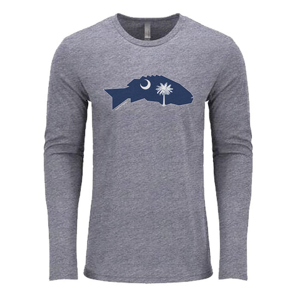 South Carolina Smallmouth Bass Long Sleeve T-Shirt